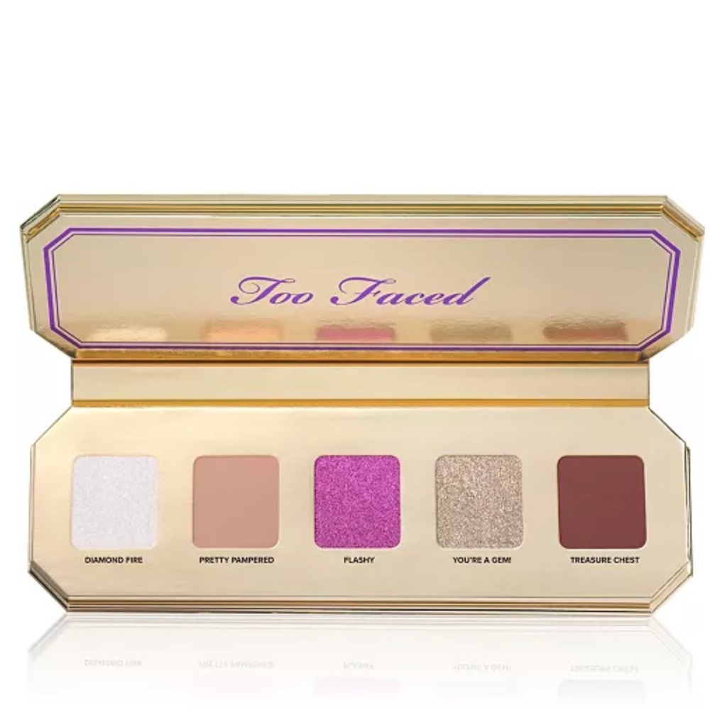 Limited Edition Too Faced You're A Gem Eye Shadow Palette Sparkling Eyeshadow